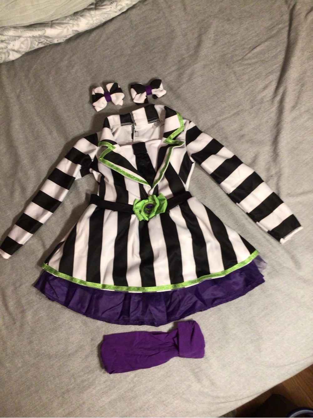 Little Girls Costume- Beetlejuice